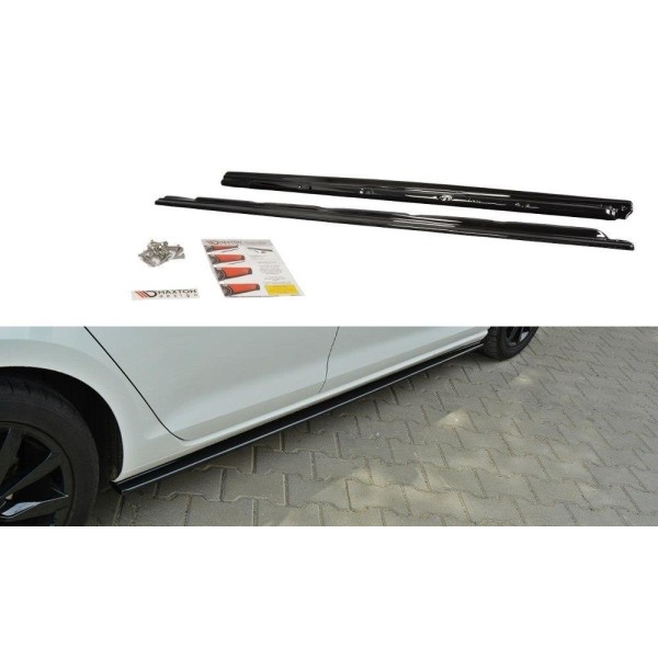 Volkswagen Golf Mk7, difúzory pod bočné prahy, Maxton design