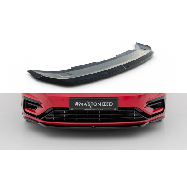 Volkswagen Golf Mk7 R Facelift, spojler pod predný nárazník ver. 5, Maxton design