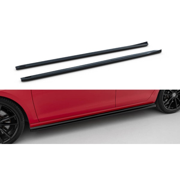 Volkswagen Golf Mk7 R Facelift, difúzory pod bočné prahy ver.4, Maxton design