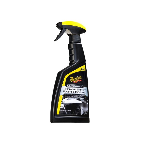 Meguiar's Ultimate Insane Shine Paint Glosser - maskovacia leštenka v rozprašovači na zakrytie drobných defektov, 473 ml