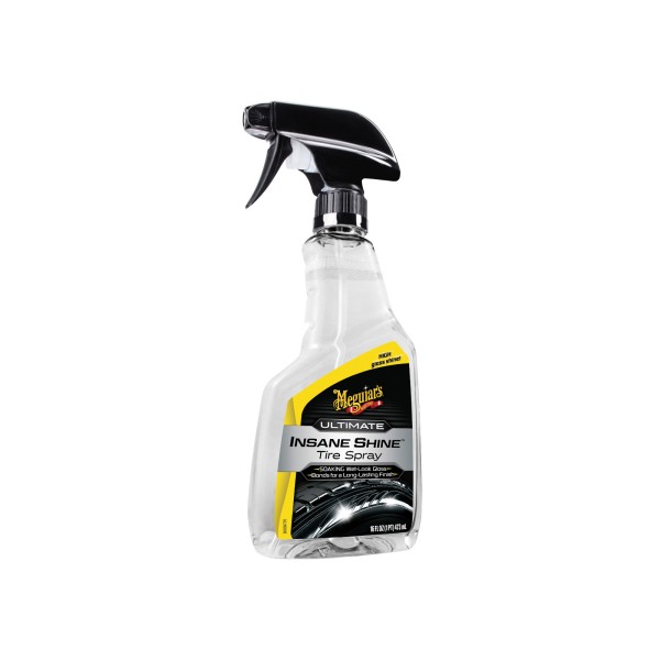Meguiar's Ultimate Insane Shine Tire Spray - lesk na pneumatiky 473 ml