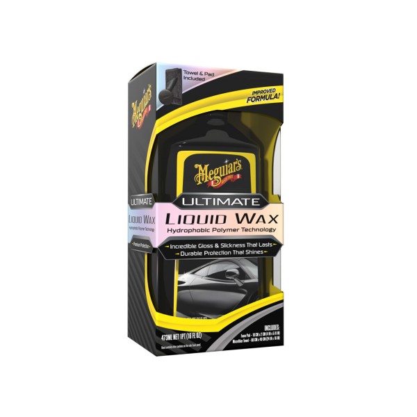 Meguiar's Ultimate Liquid Wax - špičkový tekutý vosk na báze syntetických polymérov, 473 ml