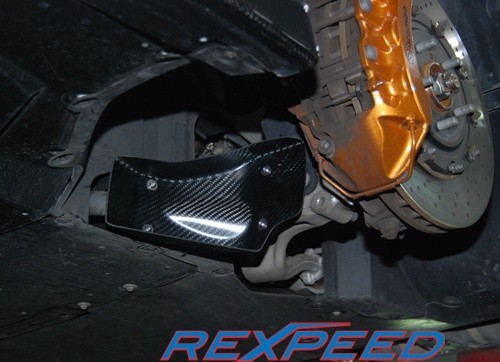 Nissan GTR R35 - Karbónové chladiča bŕzd od REXPEED