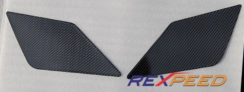 Mitsubishi Lancer Evo X - Dekory krídla z Carbonu od REXPEED!