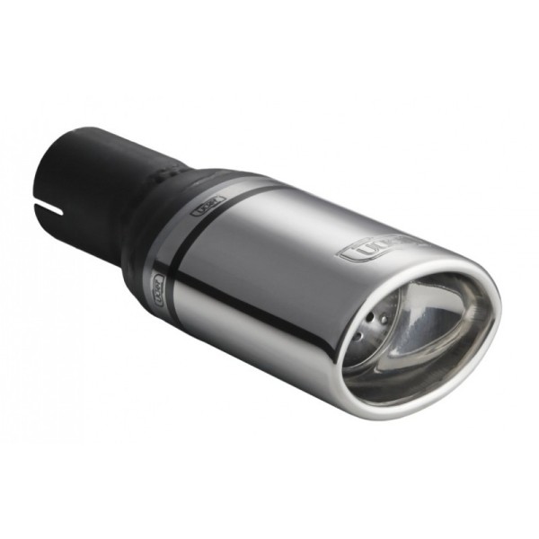 ULTER SPORT univerzálna koncovka výfuku oválna 95×65 s délkou 80 mm