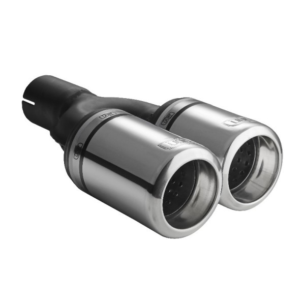 ULTER SPORT univerzálna dvojkoncovka výfuku guľatá Ø80 s délkou 200 mm/180