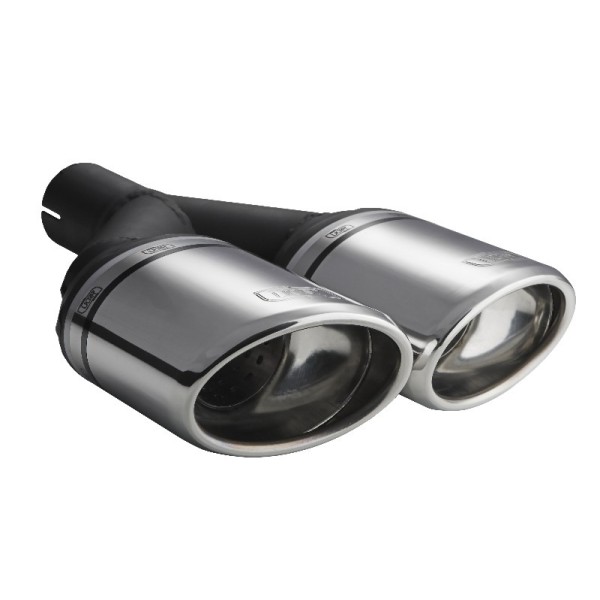 ULTER SPORT univerzálna dvojkoncovka výfuku oválna 120×80 s délkou 250