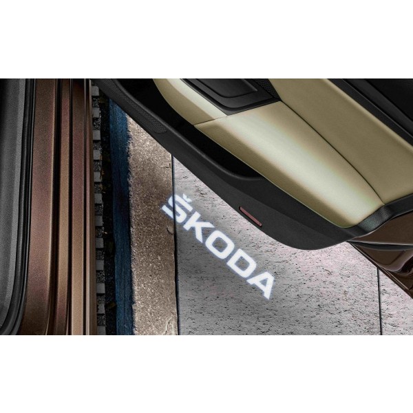 Škoda auto - LED Logo projektor na predné dvere