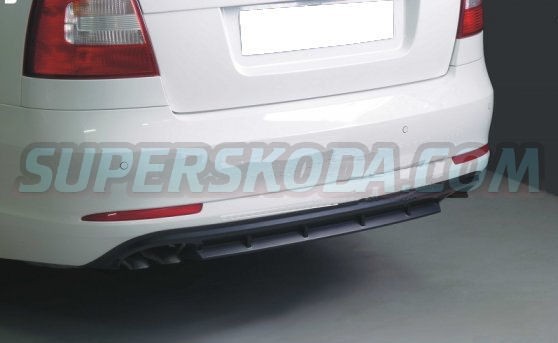 Škoda Octavia II - Zadné difúzor SPORTIVE V2