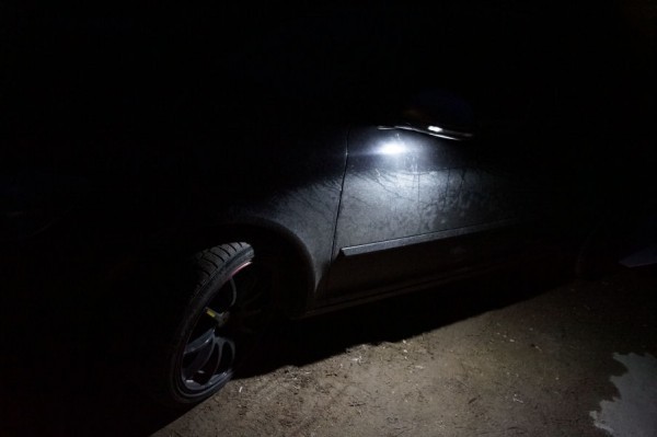 Škoda Octavia III - LED osvetlenie nástupného priestoru