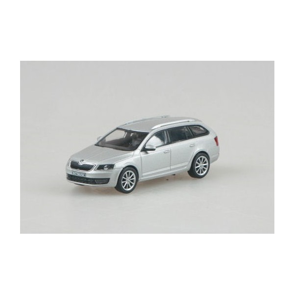 Abrex model 1:72 Škoda Octavia III Combi BRILLIANT SILVER