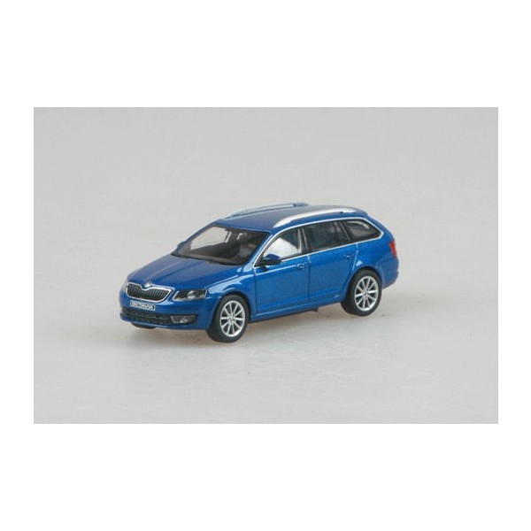 Abrex model 1:72 Škoda Octavia III Combi RACE BLUE