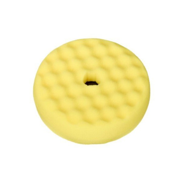 Obojstranný leštiace molitan 3M, vrúbkovaný, žltý, 150 mm