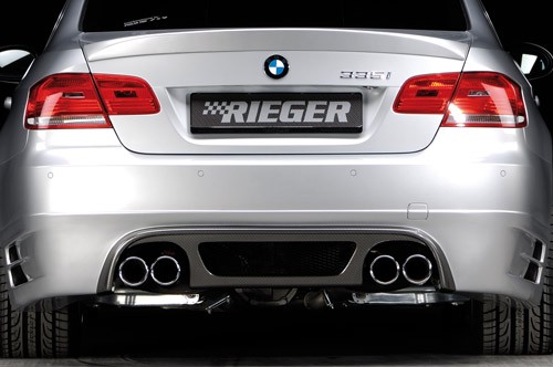 BMW E92 COUPÉ / rada3 / - Spoiler pod zadný nárazník 335i Carbon-Look