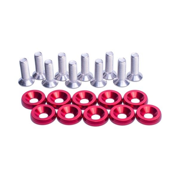 Ozdobné podložky - červené