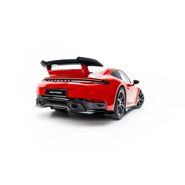 Porsche 911 992 Carrera Aero Facelift, spojler pod zadný nárazník s rebrovaním, Maxton design