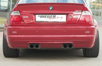 BMW E46 / rada3 / - Spoiler na zadný nárazník CS-Look M3