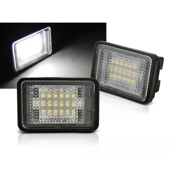 MERCEDES GLK X204  2008 - 2012 - LED osvetlenie ŠPZ