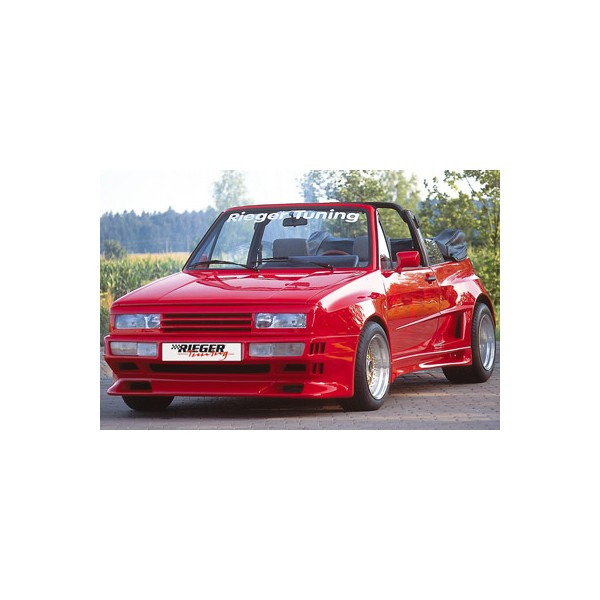 Rieger bočný diel widebody II pro Volkswagen Golf 1 kabriolet,  GFK (laminát), mont. strana ľavá