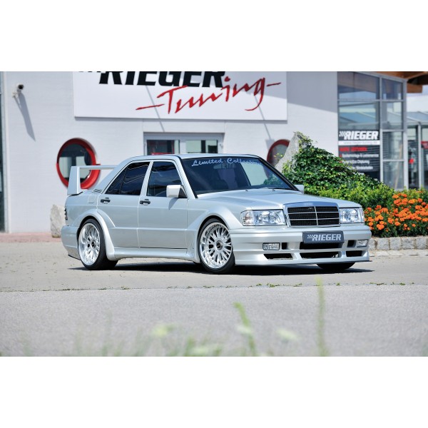 Rieger bočný prah widebody II mont. strana pravá pro Mercedes 190 W201 sedan,  GFK (laminát)