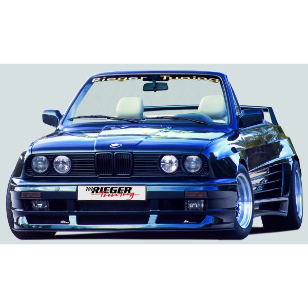 Rieger bočný diel widebody II pro BMW rad 3 E30,  GFK (laminát), mont. strana pravá