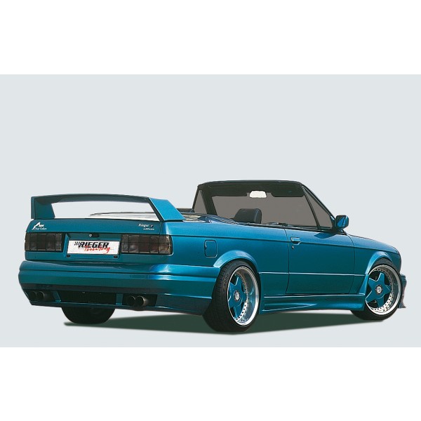 Rieger kompletní zadný nárazník pre BMW rad 3 E30,  GFK (laminát)