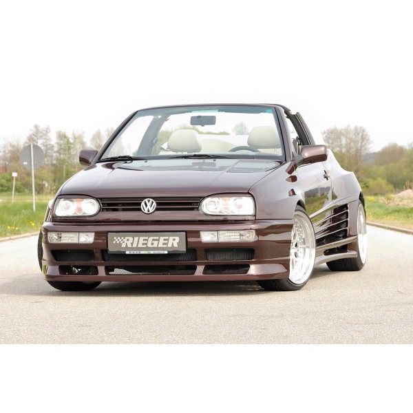 Rieger kompletný predný nárazník widebody II pro Volkswagen Golf 3,  GFK (laminát)