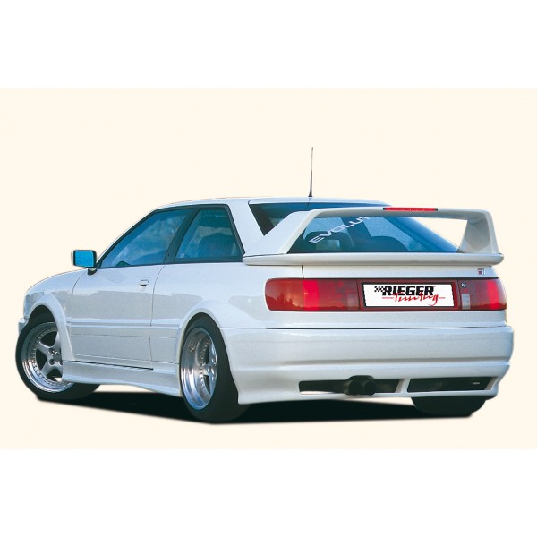 Rieger spoiler pod zadný nárazník widebody II (RT08) pro Audi 90 Typ 89,  GFK (laminát)