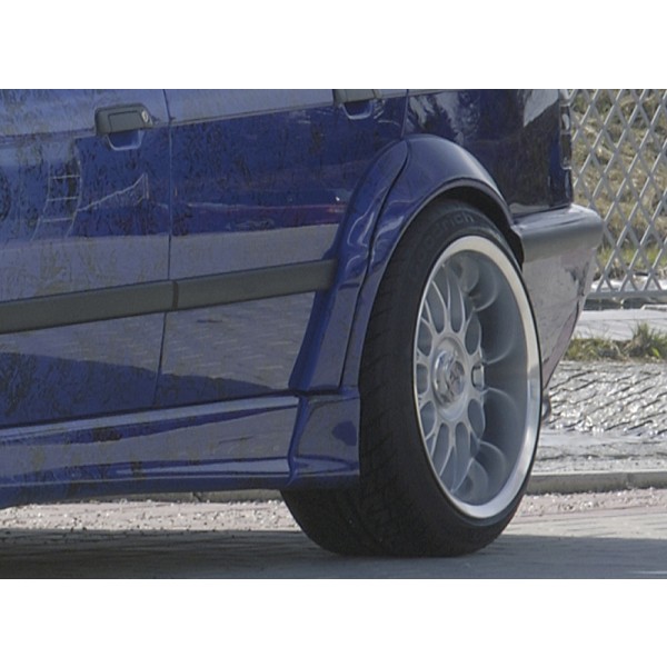Rieger lem blatníku widebody II pro BMW rad 3 E36 sedan,  GFK (laminát), mont. strana pravá