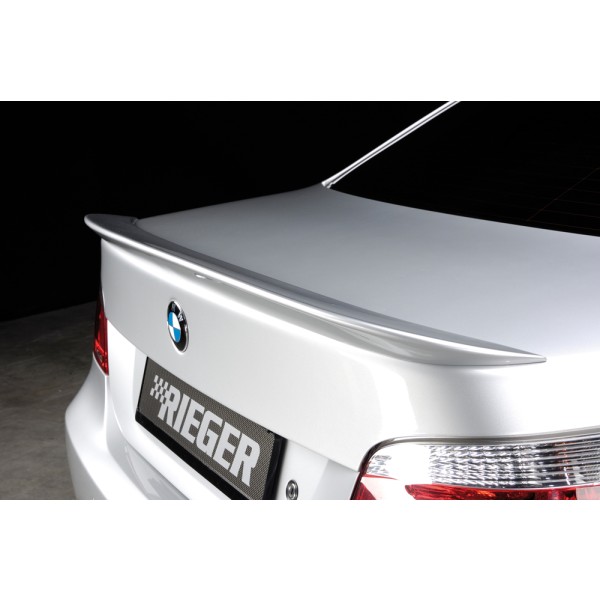 Rieger lišta na hranu veka kufra pre BMW rad 5 E60 sedan vr. faceliftu