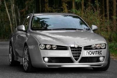 Alfa Romeo 159 - Predný podnárazník NOVITEC