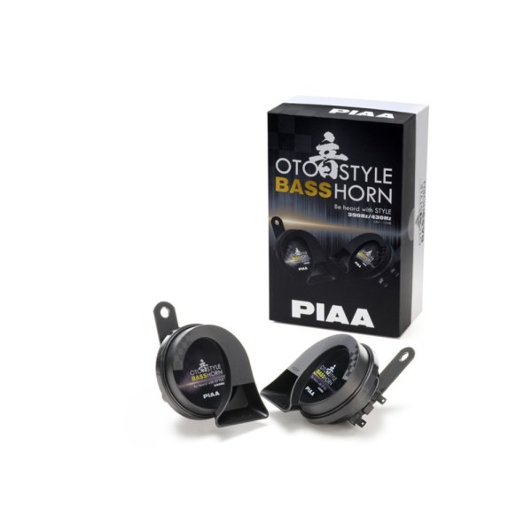 PIAA Oto Style Bass horn dvojtónový klaksón 390 Hz + 430 Hz, 112 dB