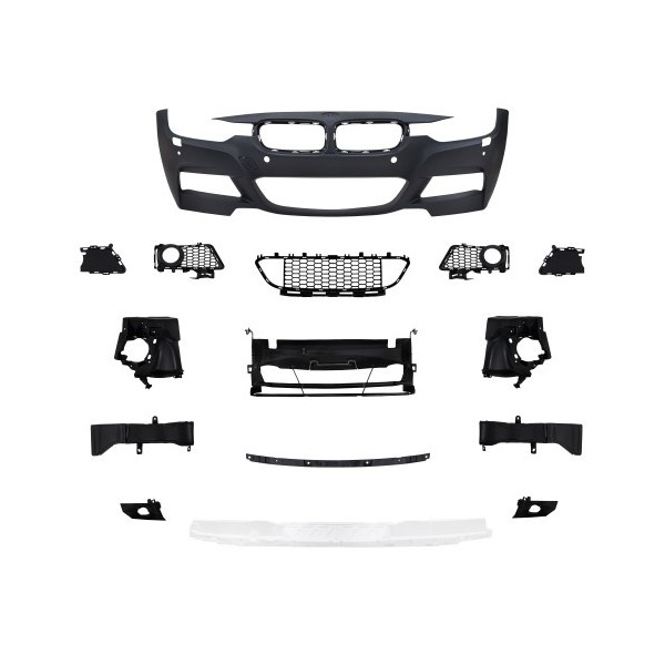 BMW 3 F30 sedan (2011-2015) predfacelift - predný nárazník