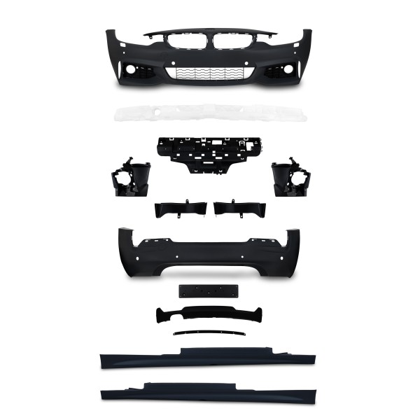 BMW radu 4 F32 od 10/2013 - Body kit s otvormi pdo PDC a SRA (ostrekovače)