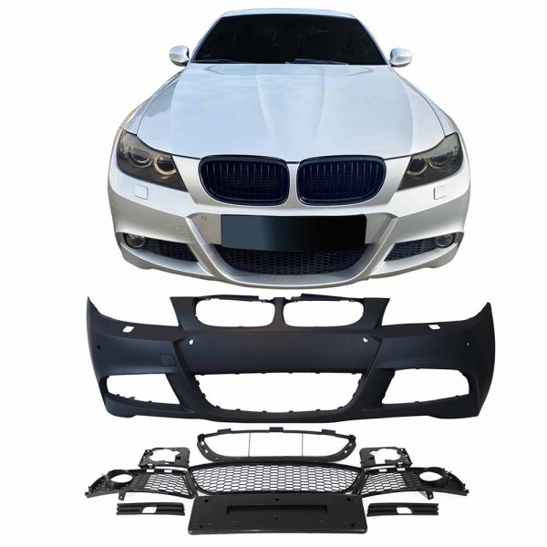 BMW radu 3 E90/E91 LCI 2008-2011 - predný nárazník M-Packet LOOK