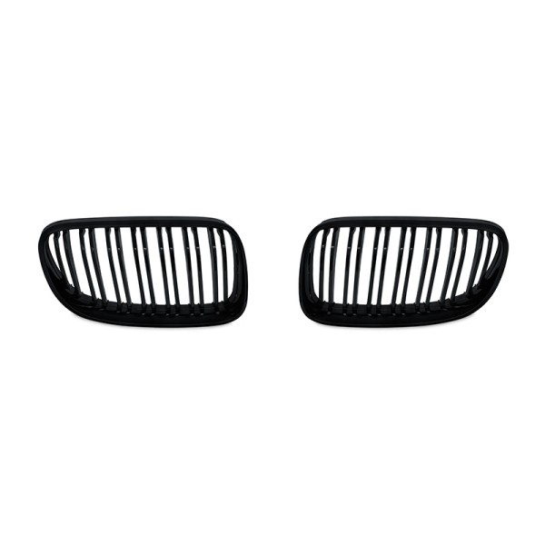 BMW radu 3 E92/E93 2010-2013 - Predné ľadvinky ČIERNE LESKLÉ M style