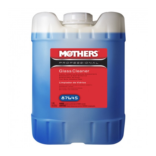 Mothers Professional Glass Cleaner - prípravok na čistenie skiel, 18,925 l