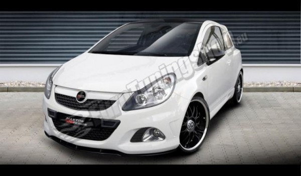 Opel Corsa D facelift - Predný podnárazník pre nárazník OPC