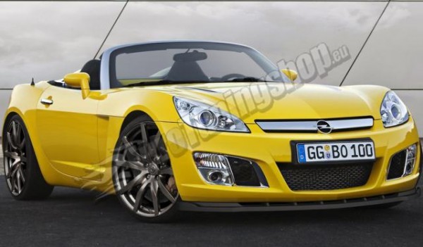 Opel GT - Predný podnárazník