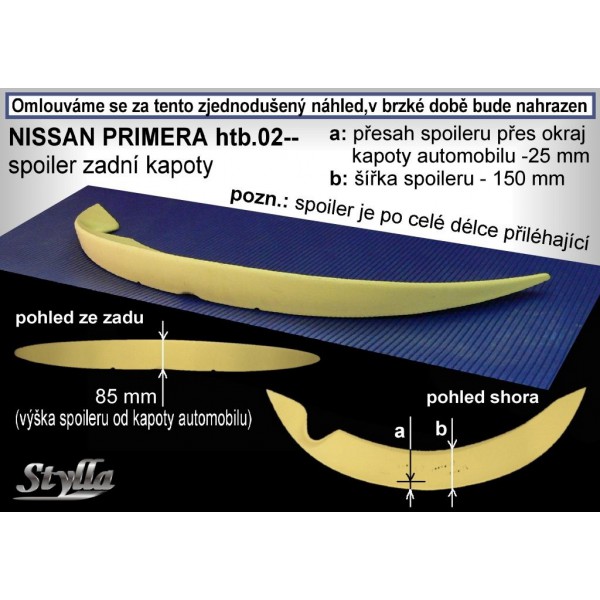 Krídlo - NISSAN Primera htb 02-