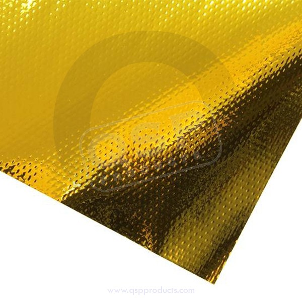 QSP termoizolačné plátno zlaté - rozmery: 1000x1000mm