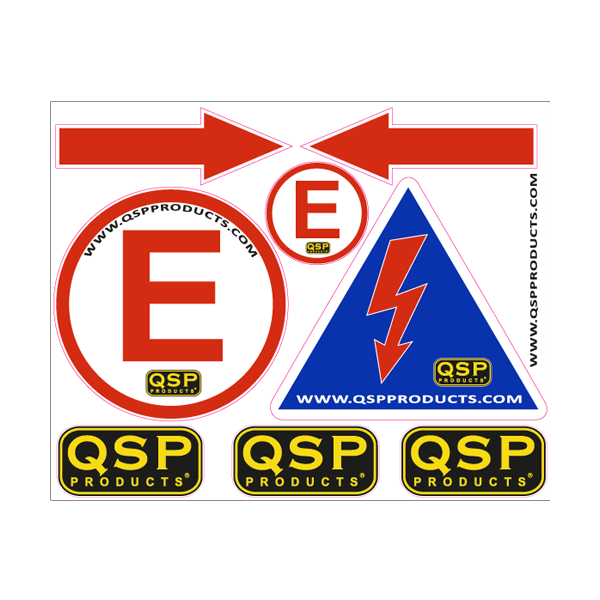 QSP - arch bezpečnostných nálepek