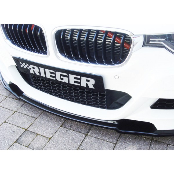 Rieger Tuning lipa pod originálny predný nárazník M-Series pre BMW radu 3 F30 (3L) Sedan / F31 (3K /