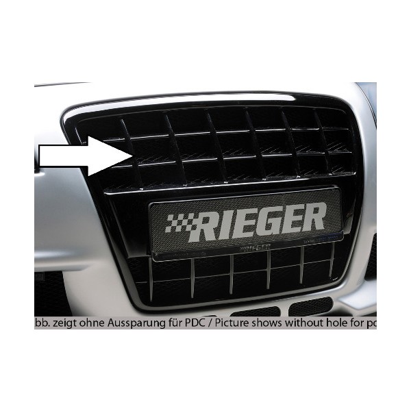 Rieger tuning maska pre predný nárazník pre Audi A4 (8H) Convertible pred faceliftom, r.v. od 04 / 0