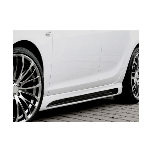 Rieger Tuning bočné prahy s prelisom a výrezmi pre Opel Astra J 5-dvere. Hatchback / Sports Tourer,
