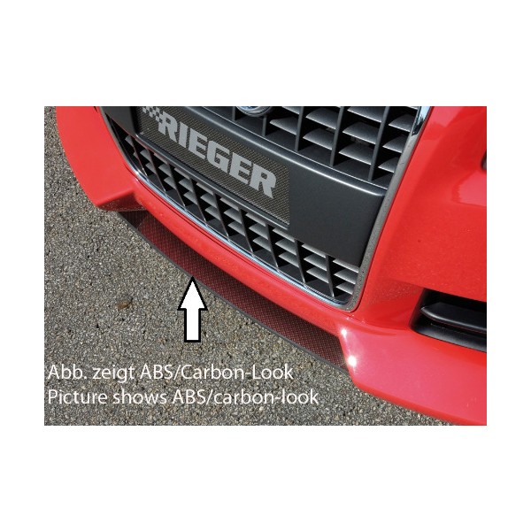 Rieger Tuning lipa určená pod predný spoiler K 00055232, Povrchová úprava plast ABS, bez laku