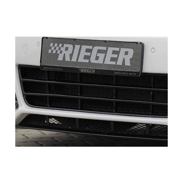 Rieger Tuning stredová maska do predného nárazníka Rieger pre Volkswagen Golf VI, Golf VI GTD a GTI