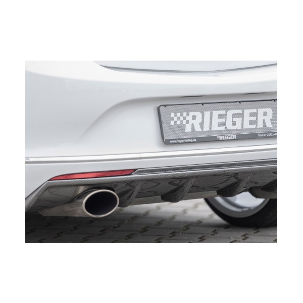 Rieger Tuning vložka zadného nárazníka pre Opel Astra J 5-dvere. Hatchback, facelift, r.v. od 10 / 1