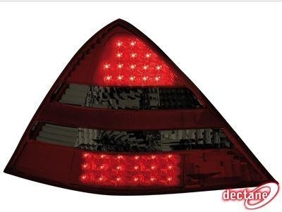 MERCEDES SLK R170 - Zadné svetlá Ledkové - Červené / Dymové