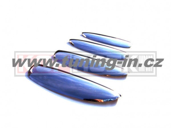 Renault Clio II 98-01 4D - nerez chrom kryty kľučiek OMSA LINE tuning